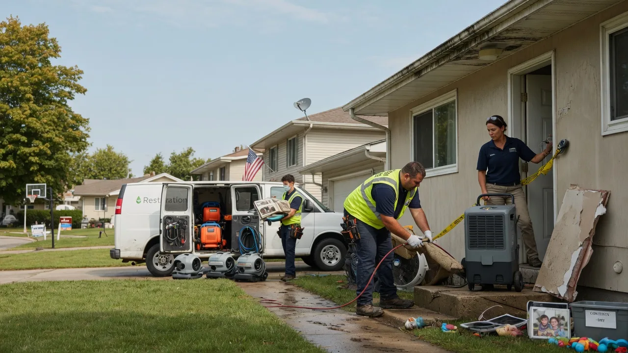 Water Damage Restoration in Versailles, OH near me